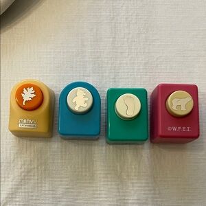 Craft Punch, lot of 4 Small